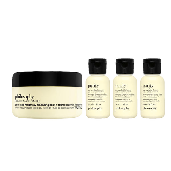 one-step meltaway cleansing balm bundle