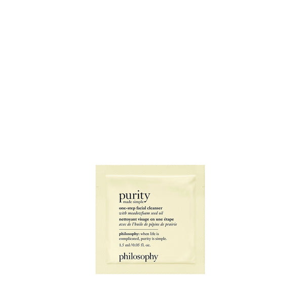one-step facial cleanser sample
