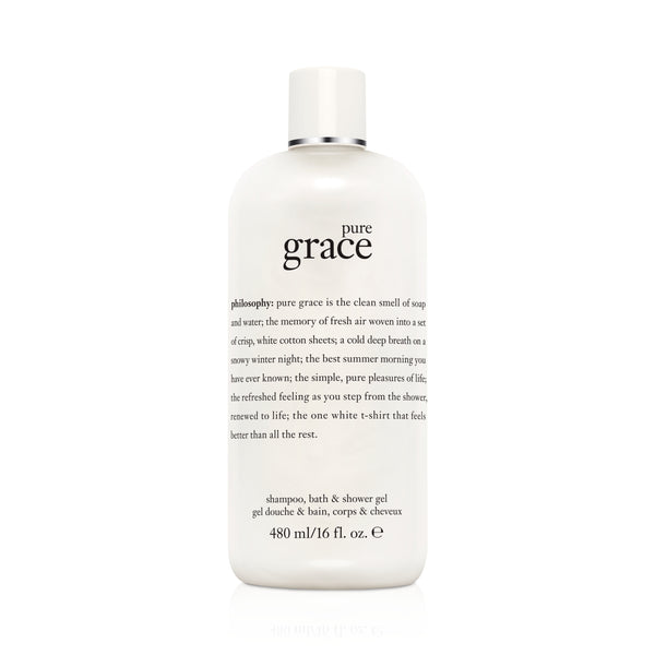 pure grace shampoo, bath & shower gel