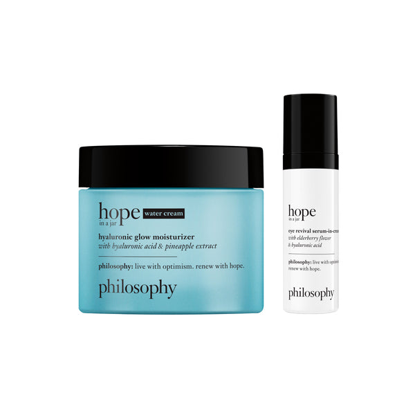 hyaluronic glow and eye revival bundle