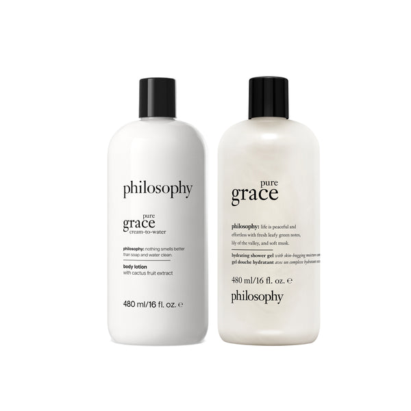 pure grace 護膚乳液&沐浴啫喱套組