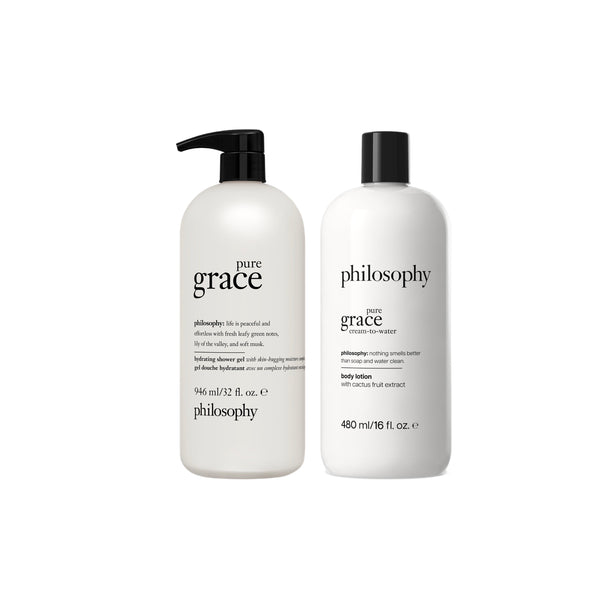 pure grace shower gel & lotion bundle