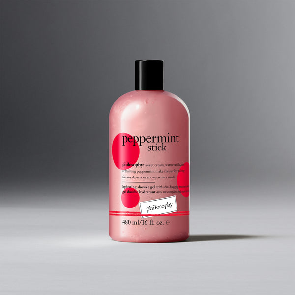 peppermint stick hydrating shower gel