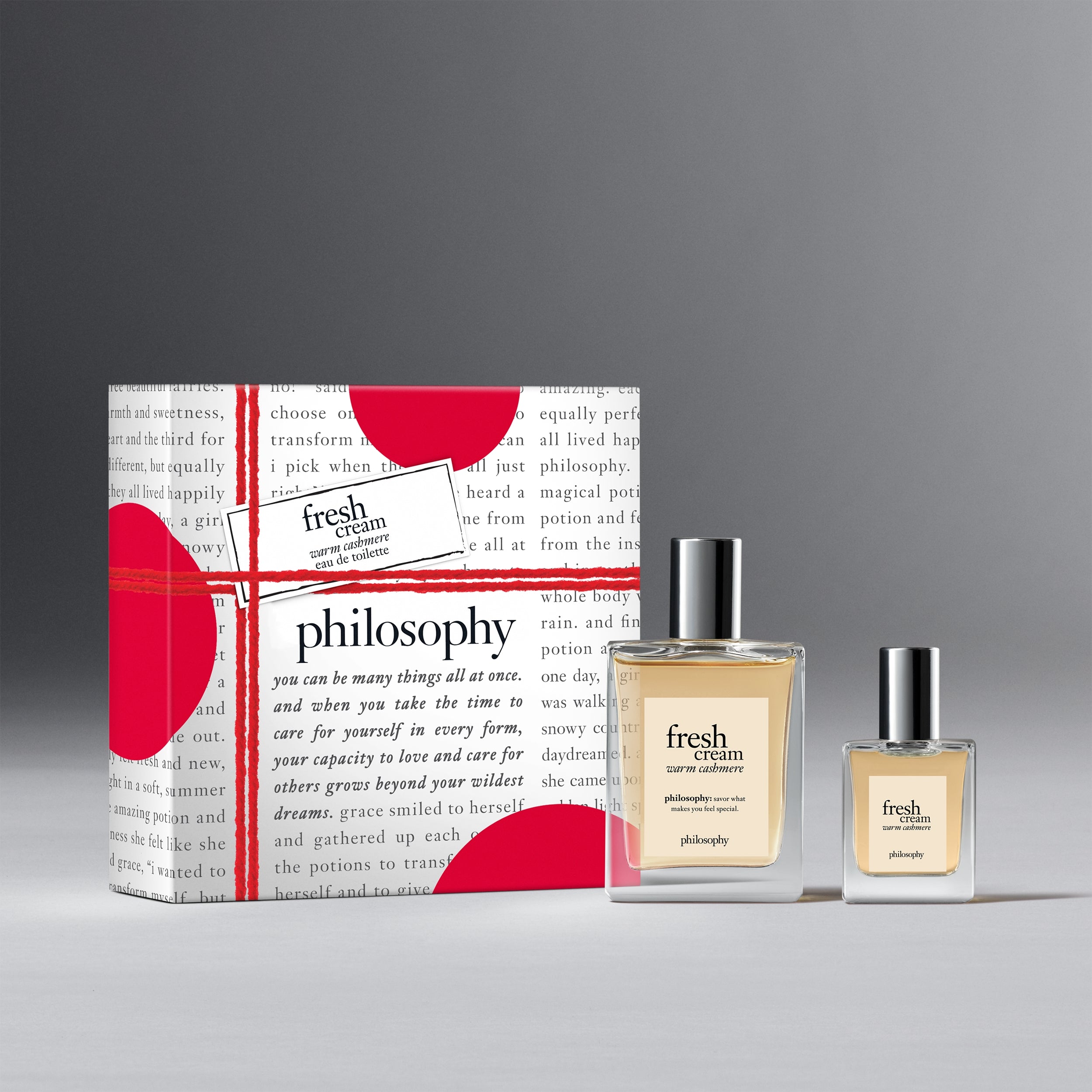 Warm Cashmere Philosophy Fragrance Set Philosophy Fresh Cream Warm