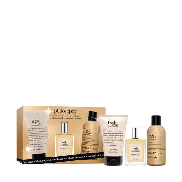 fresh cream warm cashmere 3-pc fragrance gift set